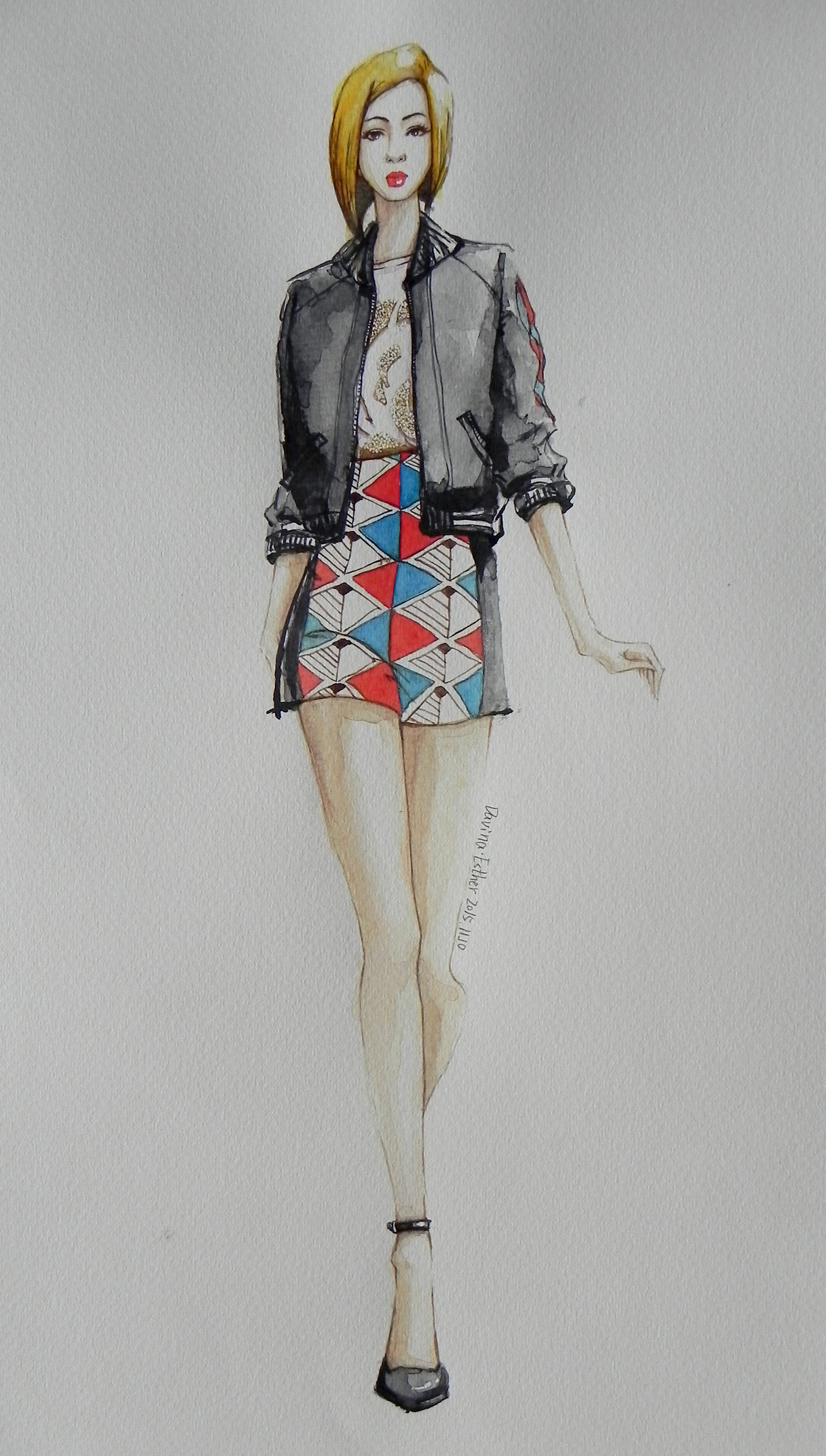 創(chuàng)意設(shè)計(jì)之路 回顧之前的服裝設(shè)計(jì)圖